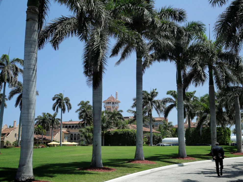 PHOTO: President Donald Trumps Mar-a-Lago estate is seen in Palm Beach, Fla., April 16, 2017.