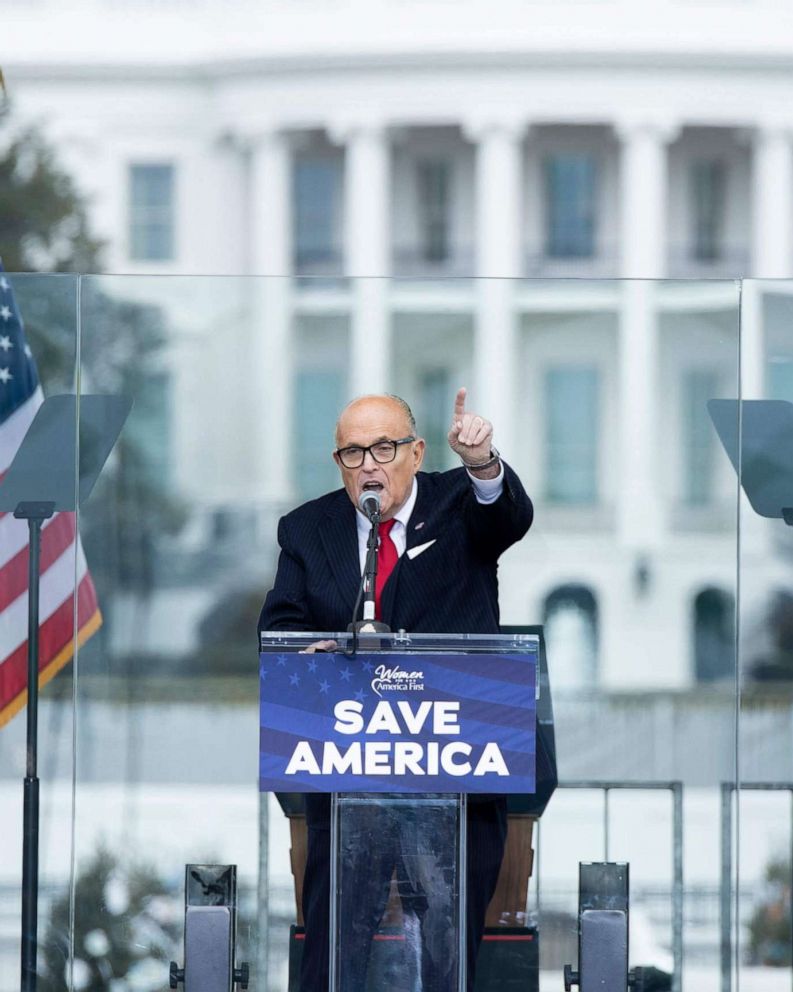 Giuliani Says He Won T Be On Trump Impeachment Defense Team Abc News