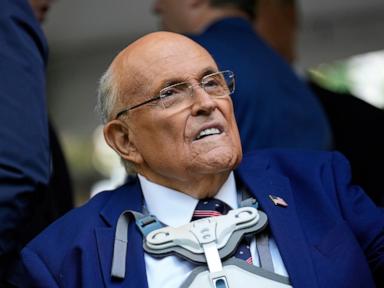 Rudy Giuliani hospitalized in critical condition: Spokesperson