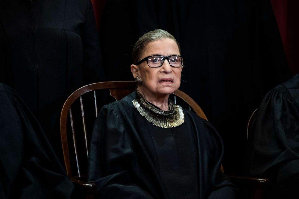 Supreme Court Justice Ruth Bader Ginsburg Makes First Public Appearance Since Latest Cancer