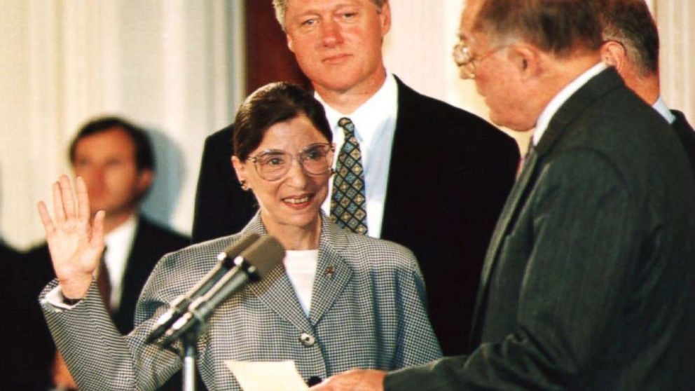 Ginsburg won landmark cases against gender discrimination before she became a Supreme Court justice.