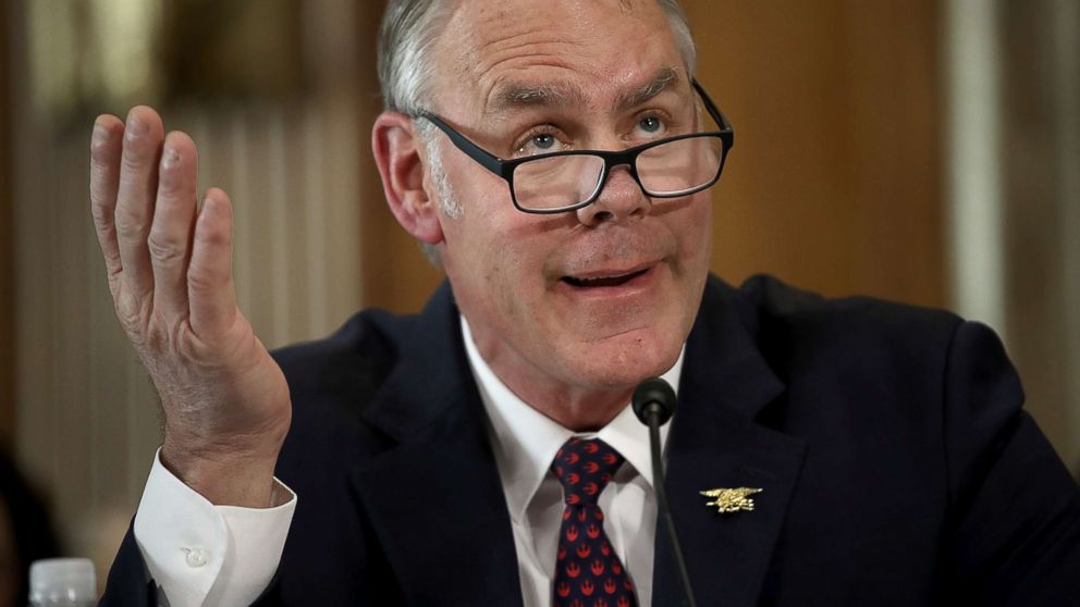 Former Trump official Ryan Zinke files paperwork for congressional seat in Montana