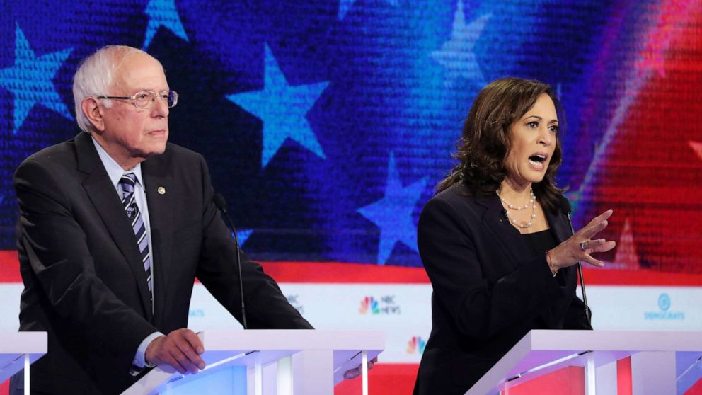 Harris Soars At Debate As Democrats’ Fault Lines Trip Up Biden ...