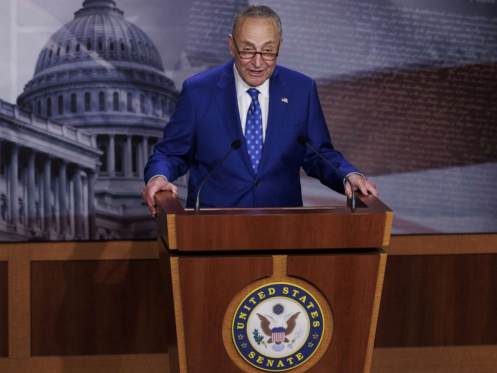 Schumer says Senate will vote on bill to codify same-sex marriage picture