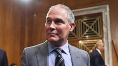 PHOTO: Environmental Protection Agency Administrator Scott Pruitt arrives to testify before the Senate Environment Committee on Capitol Hill in Washington, Jan. 30, 2018.