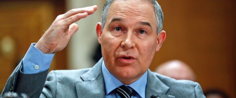 Scott Pruitt's prep document of 'hot topics' ready ahead of ...