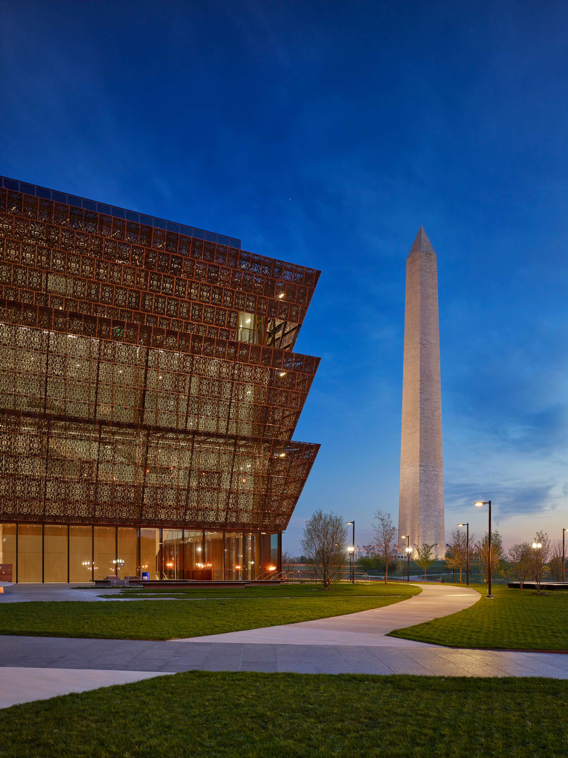 PHOTO: The Smithsonian Institution's National Museum of African American History and Culture is pictured in Washington, May 19, 2016.