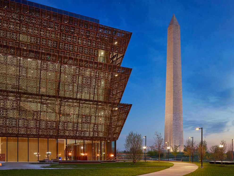 PHOTO: The Smithsonian Institutions National Museum of African American History and Culture is pictured in Washington, May 19, 2016.