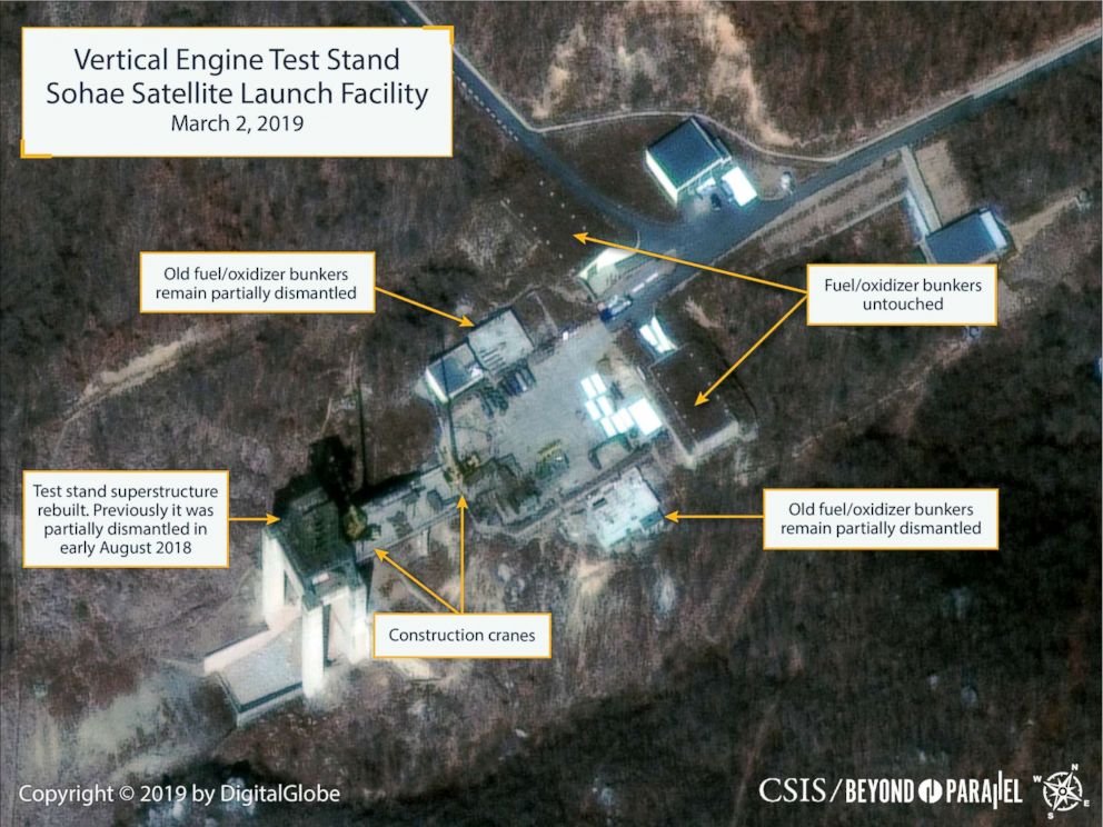 PHOTO: Sohae Launch Facility in North Korea, March 2, 2019.