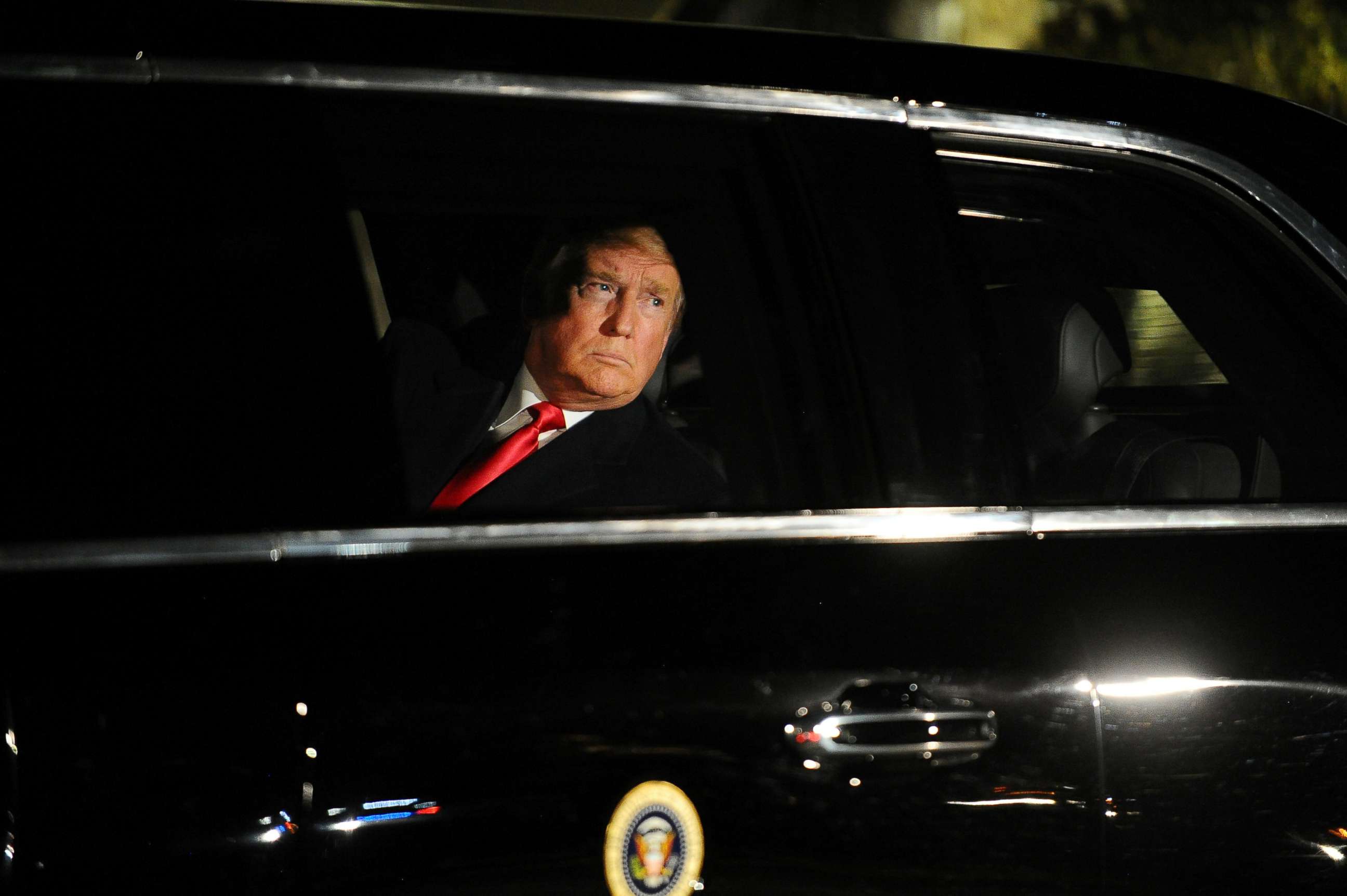 PHOTO: President Donald Trump departs the White House to deliver his State of the Union address to a joint session of Congress in Washington, Feb. 5, 2019.