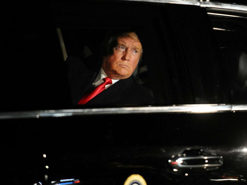 PHOTO: President Donald Trump departs the White House to deliver his State of the Union address to a joint session of Congress in Washington, Feb. 5, 2019.