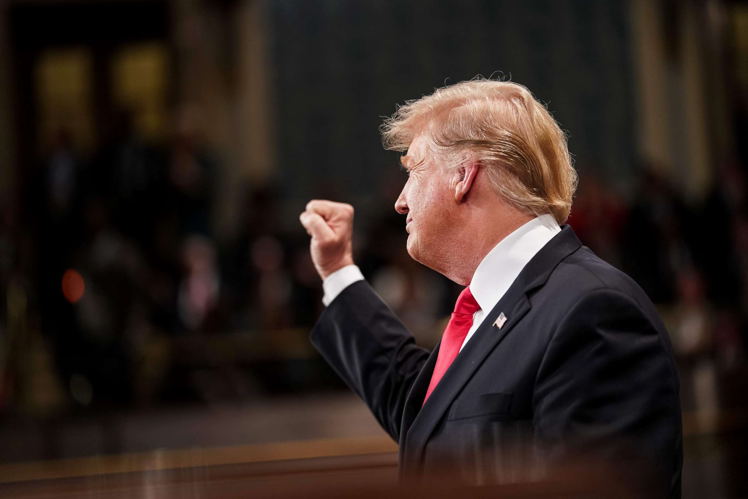 PHOTO: President Donald Trump delivers the State of the Union address at the Capitol in Washington, Feb. 5, 2019.