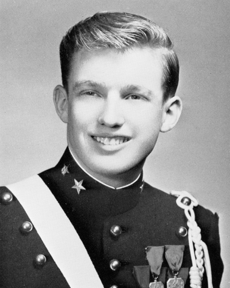 PHOTO: Donald Trump is pictured in the senior portrait for the New York Military Academy in Cornwall-On-Hudson, New York, 1964.