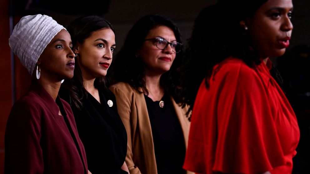 VIDEO: Trump doubles down on attacks on congresswomen