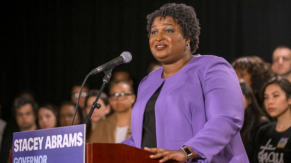 VIDEO: Abrams would have made history as the state's first African-American chief executive and the nation's first black female governor.