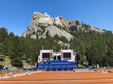 Trump heads to Mount Rushmore to kick off America 250 celebrations