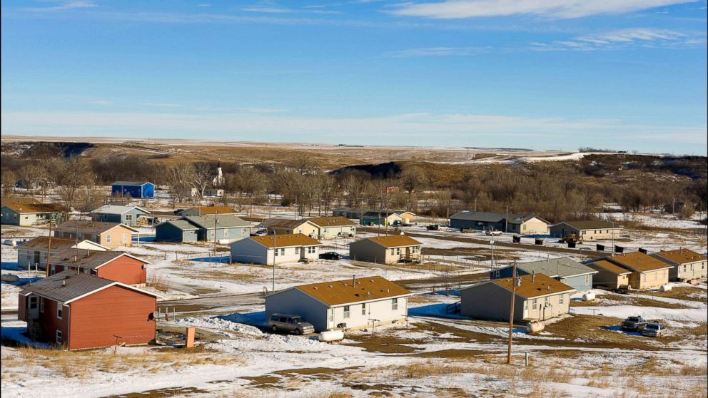 PHOTO: A view of Wakpala, one of Standing Rock's eight districts.