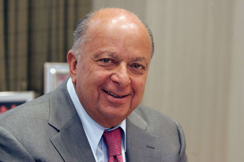 PHOTO: Stanley Chera, a major New York real estate developer and a friend of President Donald Trump, in his Manhattan office, June 1, 2010. Chera died April 11, 2020, at a Manhattan hospital after a nearly monthlong struggle with the coronavirus.