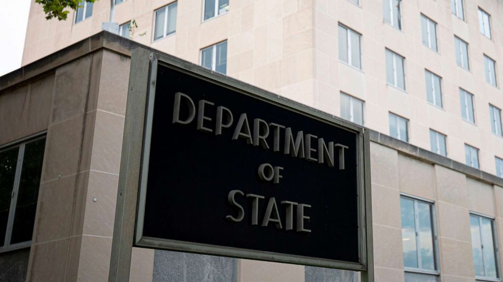 PHOTO: The US Department of State building in Washington.