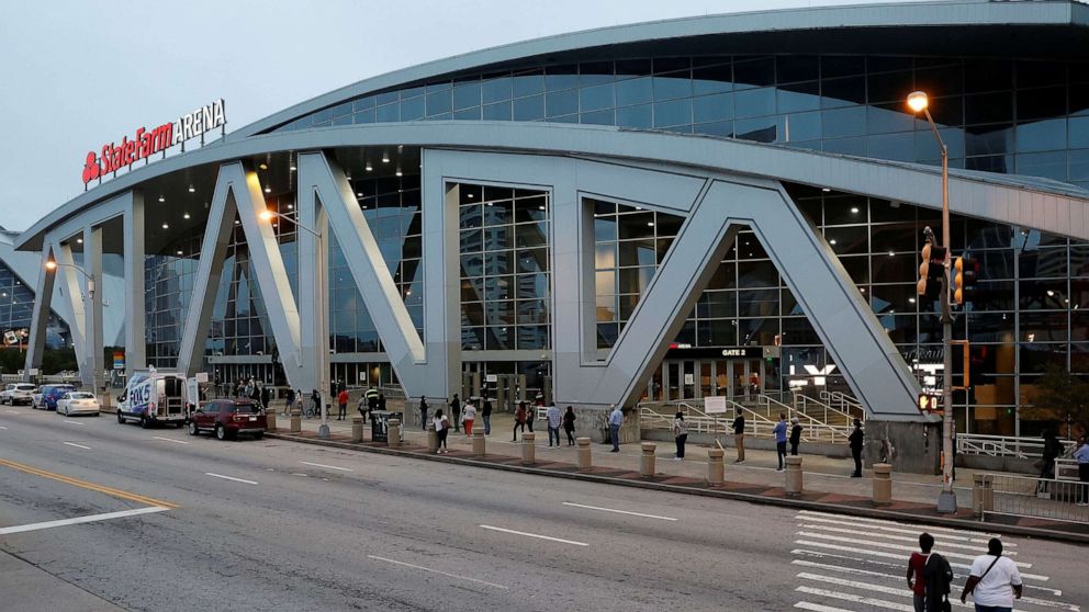 Pipe bursts in Atlanta arena causing 4hour delay in processing ballots