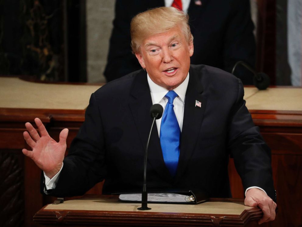 TRANSCRIPT: President Trump's 2018 State of the Union address - ABC News