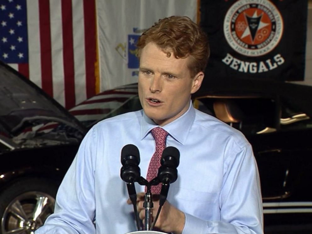 PHOTO: Democratic Rep. Joe Kennedy responds to President Trumps State of the Union address on Jan. 30, 2018.
