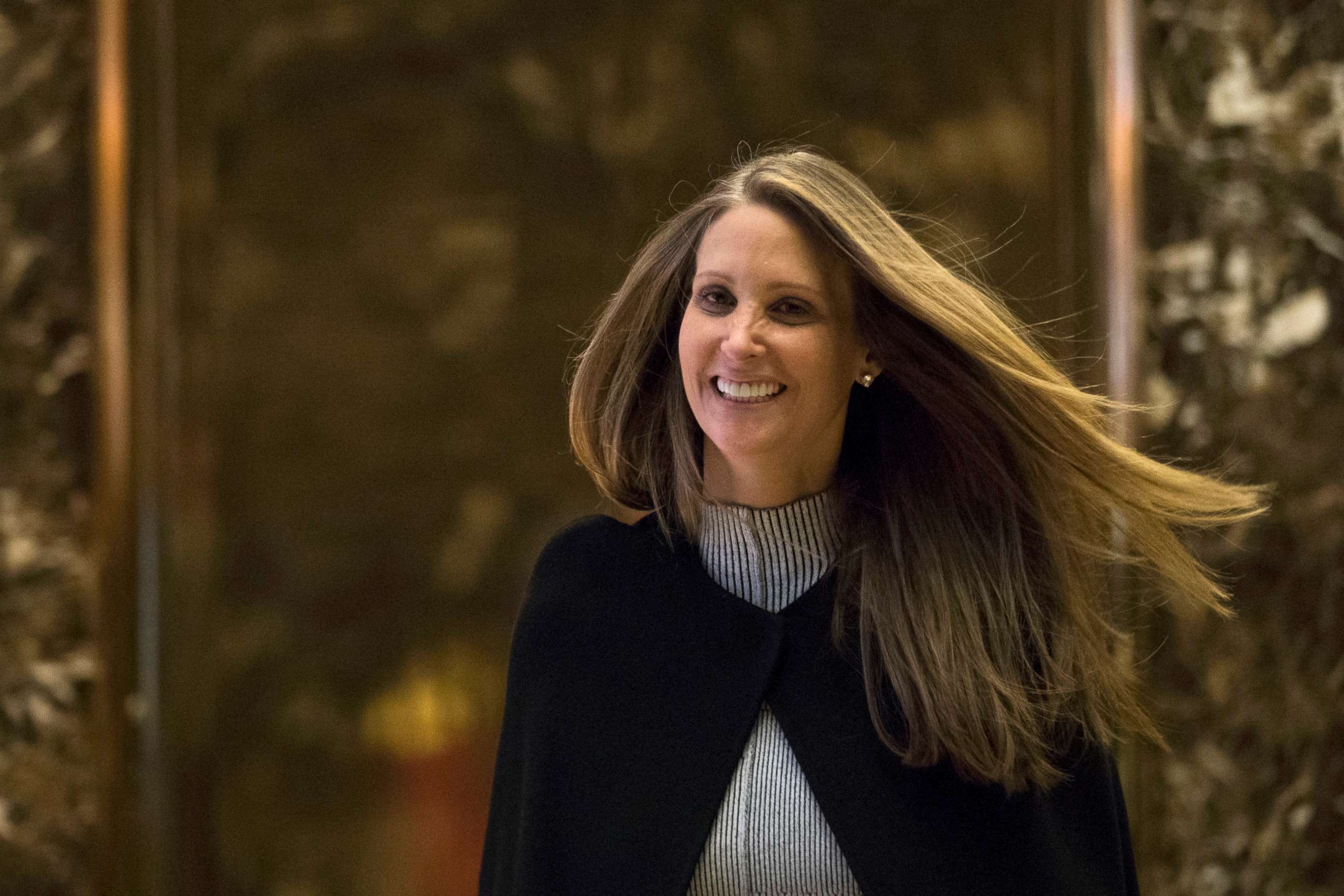 PHOTO: Stephanie Winston Wolkoff leaves Trump Tower, Dec. 5, 2016, in New York City.