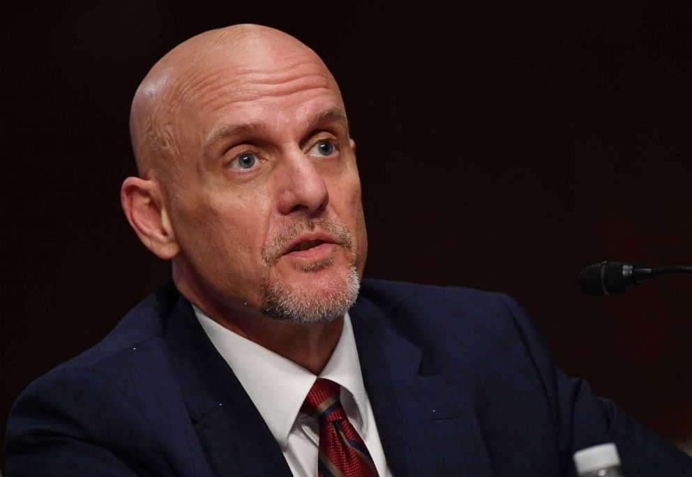 PHOTO: In this file photo, FDA Commissioner Stephen Hahn testifies before the Senate Health, Education, Labor and Pensions Committee hearing on Capitol Hill in Washington DC on June 30, 2020, in Washington, D.C. 