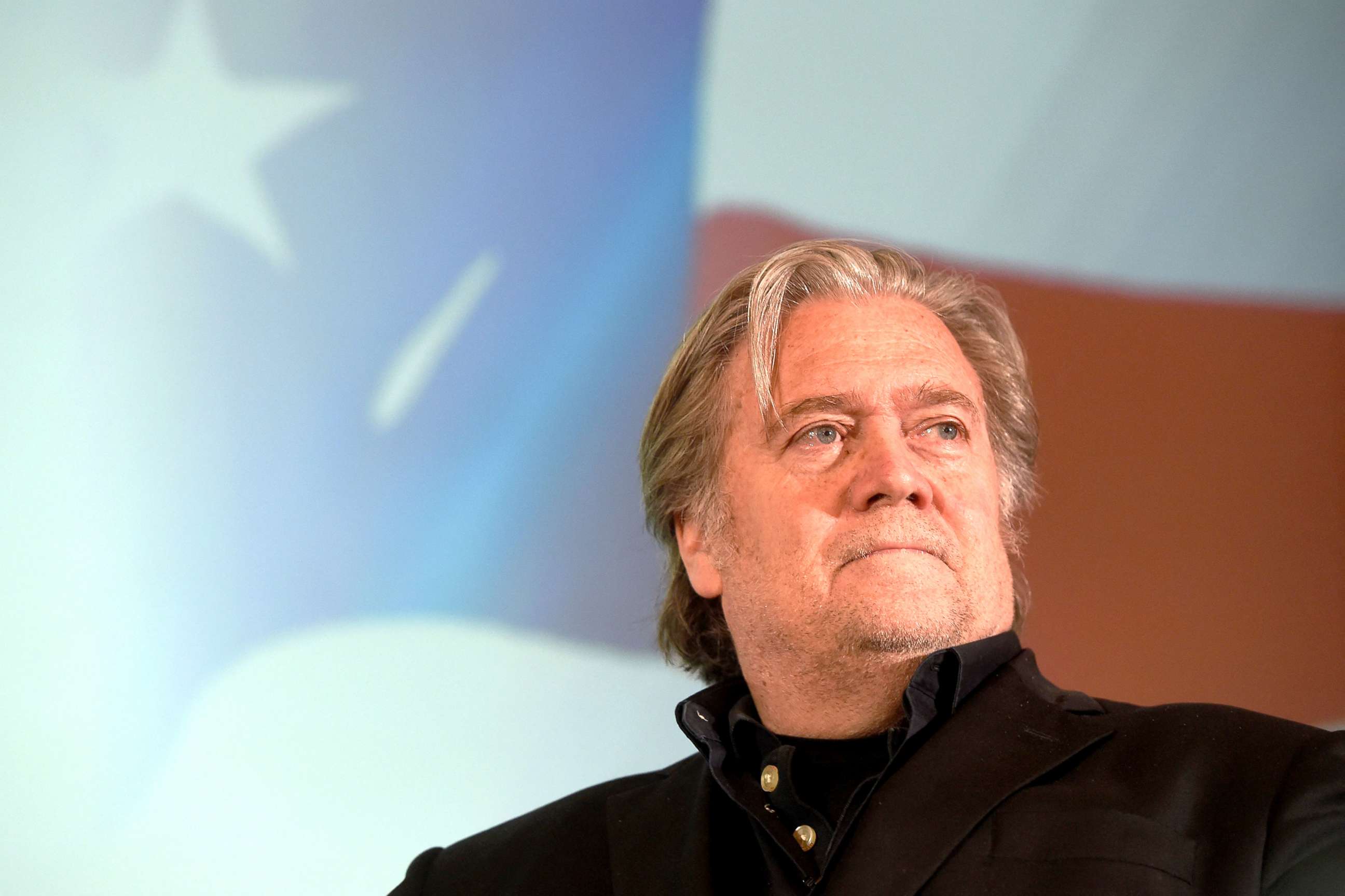 PHOTO: Steve Bannon, former strategic adviser to President Donald Trump, attends a discussion in Prague, May 22, 2018.