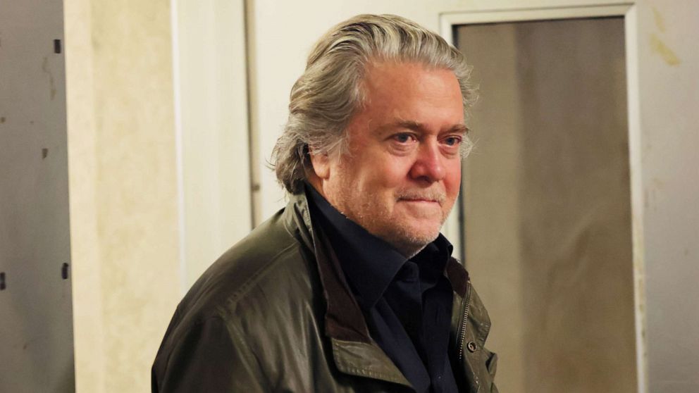 Trump adviser Steve Bannon’s trial will not take place until November 2023