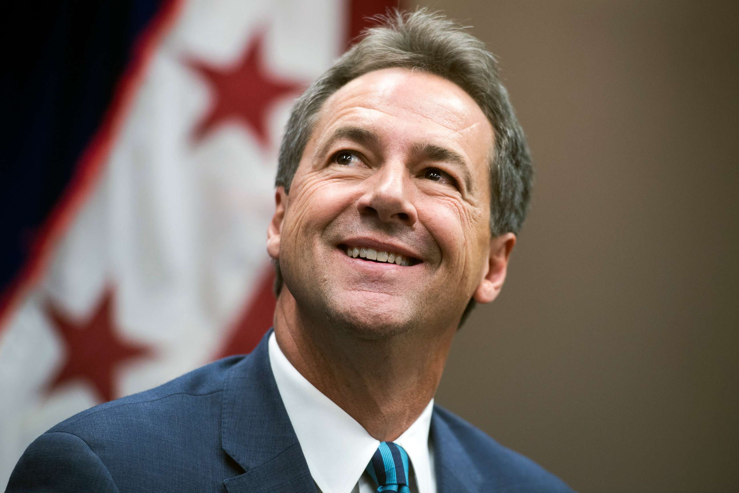 PHOTO: Montana Gov. Steve Bullock attends a town hall at the American Federation of Teachers in Washington, D.C., Sept. 19, 2019.