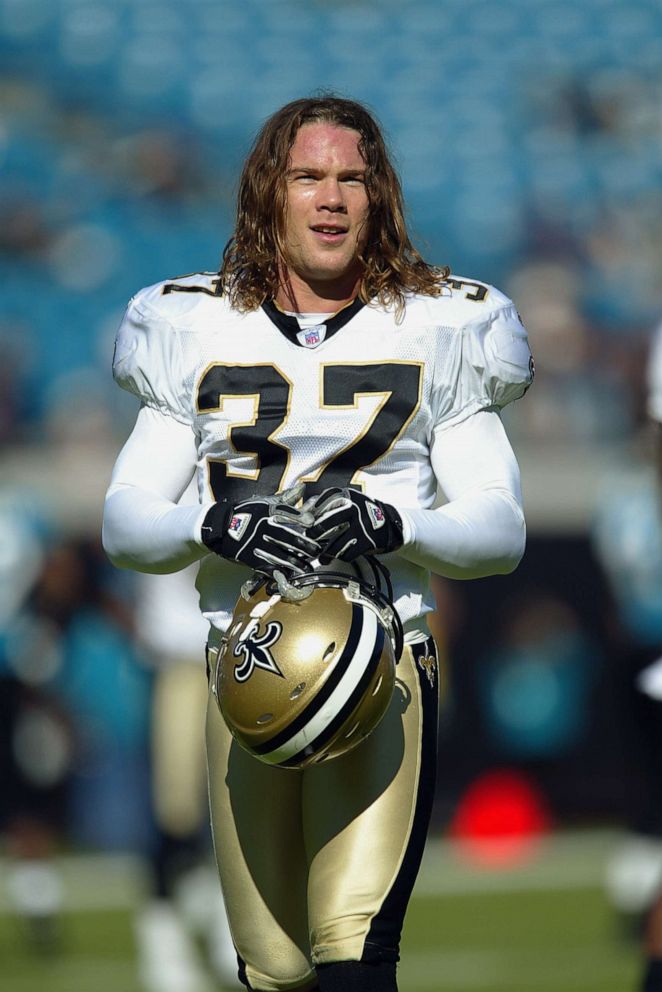 PHOTO: In this Dec. 21, 2003 fil photo, safety Steve Gleason of the New Orleans Saints walks on the field at the start of the game against the Jacksonville Jaguars.