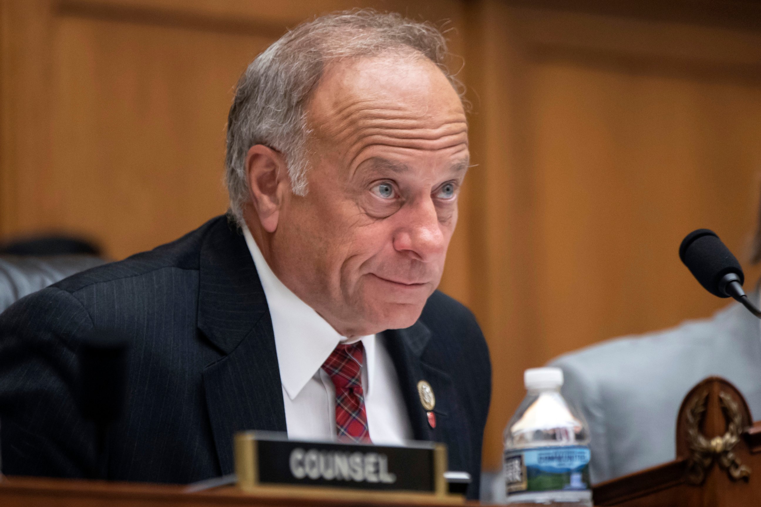 PHOTO: In this June 8, 2018, file photo, Rep. Steve King, R-Iowa, at a hearing on Capitol Hill in Washington.