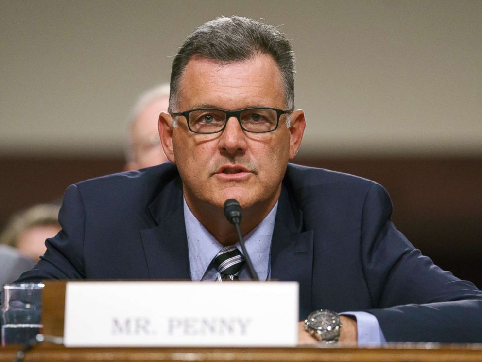 PHOTO: Steve Penny, former president of USA Gymnastics, at Capitol Hill in Washington, DC, June 5, 2018.