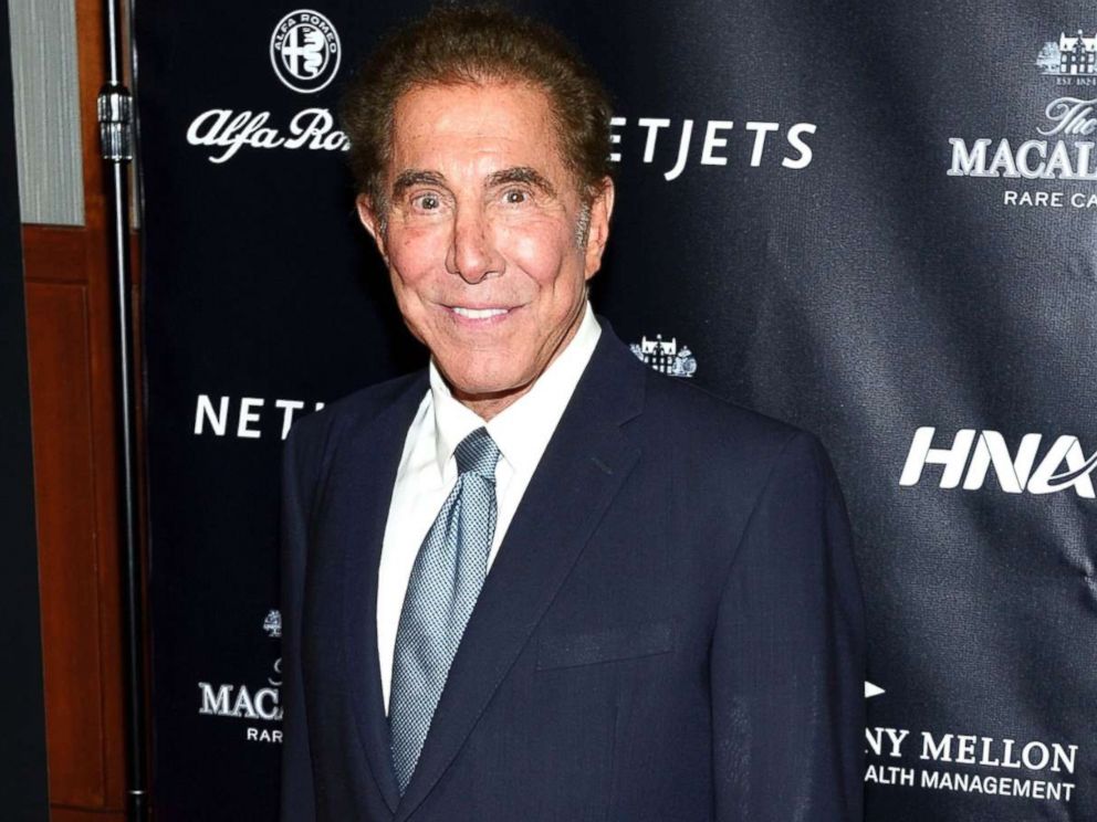 Woman tells cops she had casino mogul Steve Wynn's baby after he sexually assaulted her