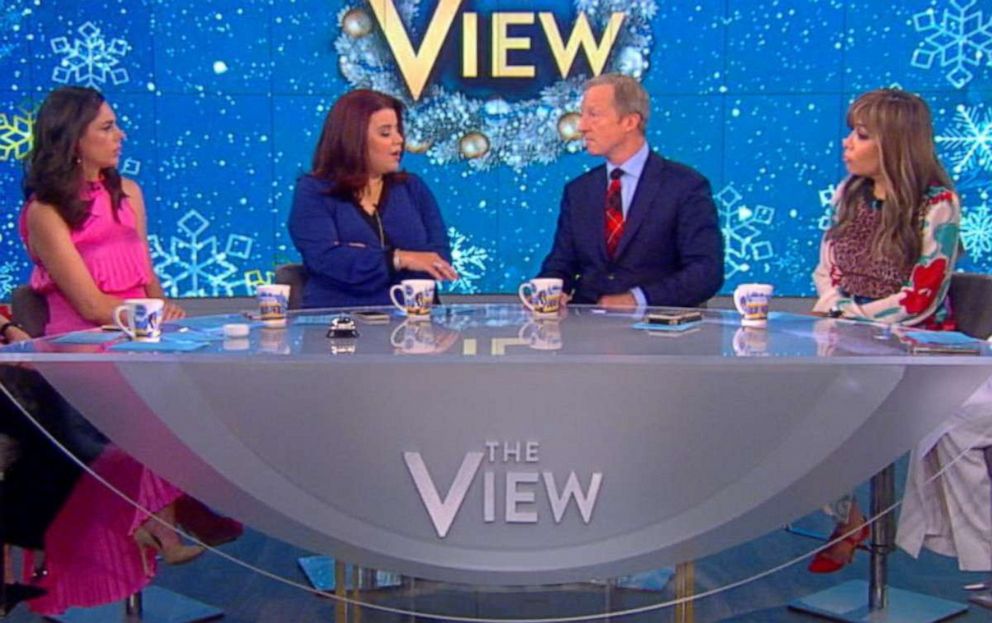 PHOTO: Tom Steyer is seen on "The View."