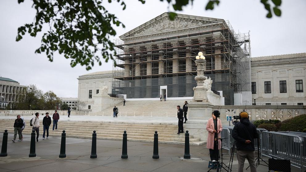 PHOTO: The Supreme Court is seen, April 7, 2025.