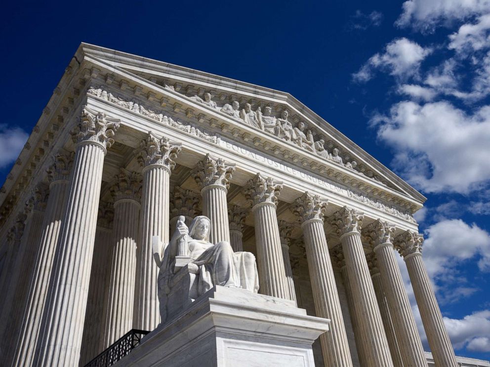 PHOTO: The U.S. Supreme Court Building is seen in Washington, April 19, 2018.