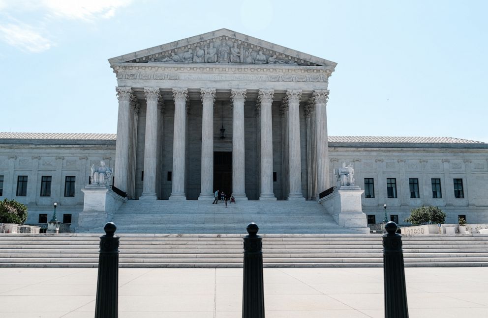 PHOTO: The U.S. Supreme Court building is seen on June 25, 2020 in Washington, DC.