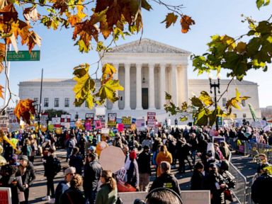 Why two young women traveled far to protest outside Supreme Court