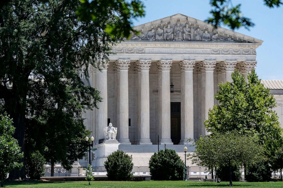 PHOTO: The Supreme Court in Washington, July 14, 2022. 