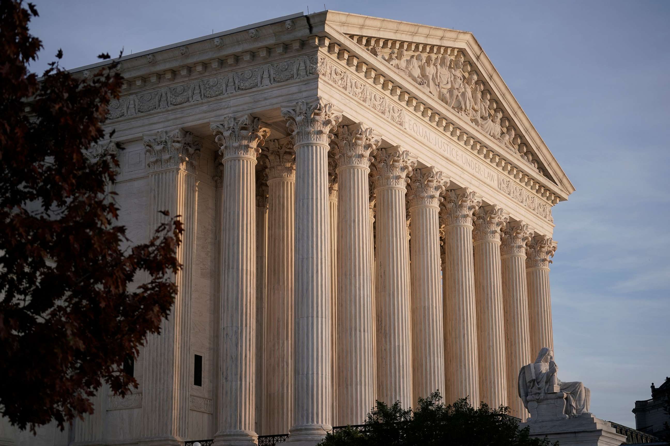PHOTO: The Supreme Court building stands in Washington, D.C., Nov. 5, 2020.