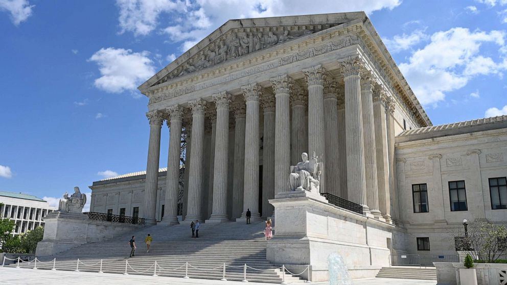 PHOTO: The US Supreme Court is seen in Washington, D.C., on April 23, 2023.