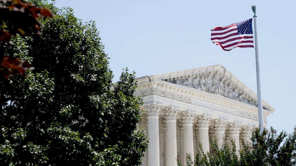 PHOTO: The U.S. Supreme Court building is seen in Washington, June 26, 2022.