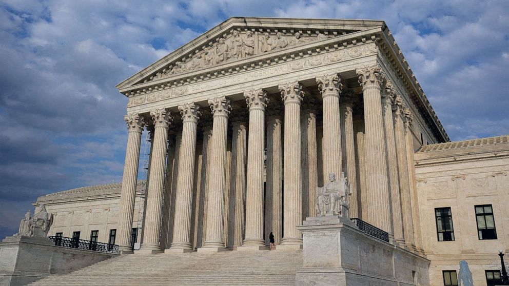 PHOTO: The U.S. Supreme Court building is seen in Washington, D.C., April 6, 2023.