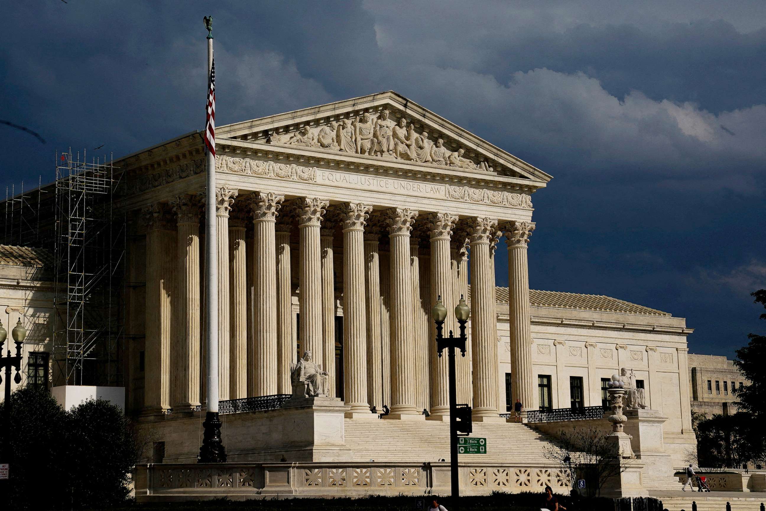 PHOTO: The U.S. Supreme Court building is seen in Washington, April 6, 2023.