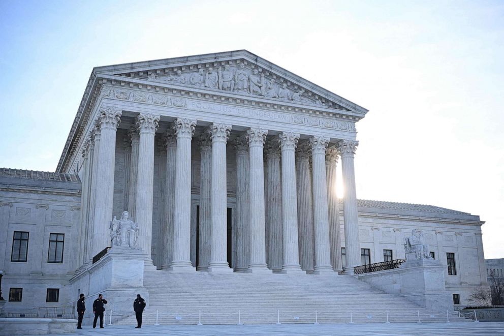 PHOTO: The U.S. Supreme Court is seen in Washington, D.C., on Feb. 8, 2022.