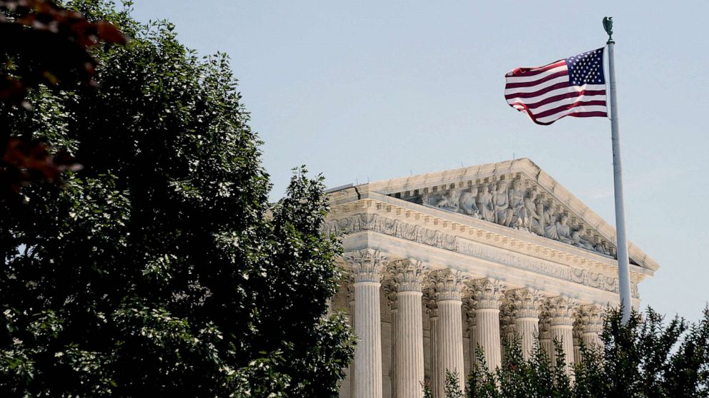 PHOTO: FILE - The Supreme Court building is seen in Washington, June 26, 2022.