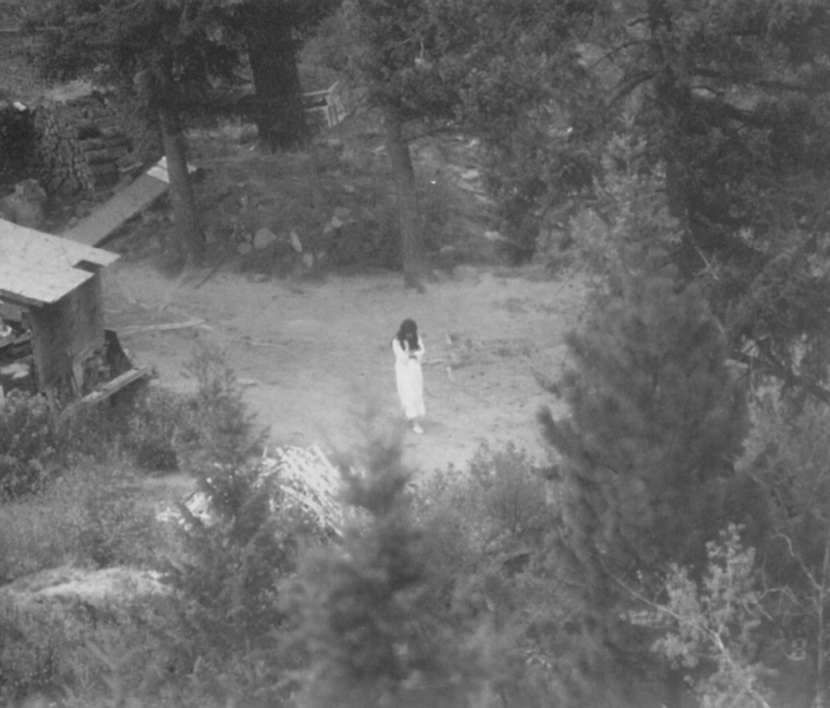PHOTO: This is the last photograph of Vicki Weaver before she was killed by an FBI sniper Aug. 22, 1992 in the Ruby Ridge standoff. It was taken by USMS surveillance the morning of Aug. 21, 1992 and was evidence at the subsequent trial.