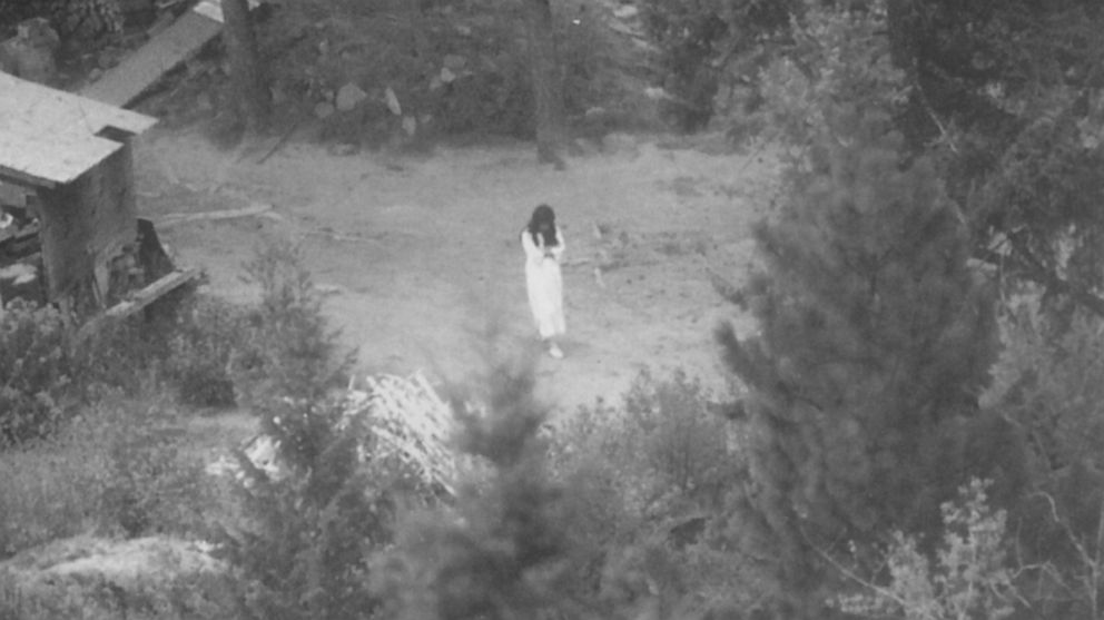 PHOTO: This is the last photograph of Vicki Weaver before she was killed by an FBI sniper Aug. 22, 1992 in the Ruby Ridge standoff. It was taken by USMS surveillance the morning of Aug. 21, 1992 and was evidence at the subsequent trial.